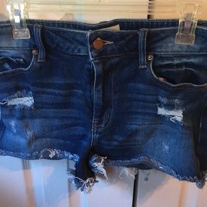 Denim shorts